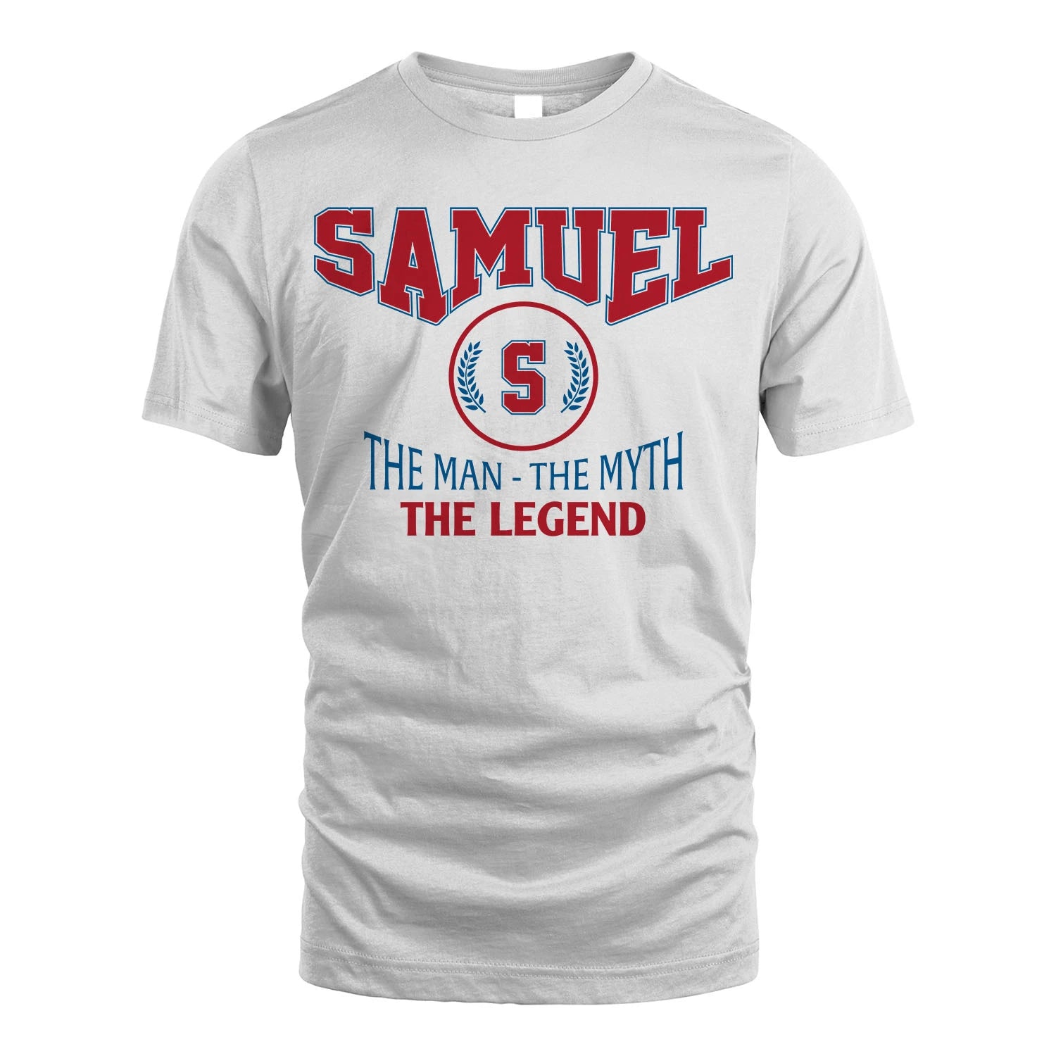 The Man The Myth The Legend Jet Style Shirt SAMUEL M1-9