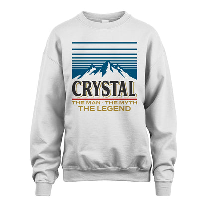 The Man The Myth The Legend Vintage Mountain Shirt CRYSTAL M1-19
