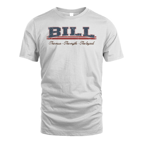 The Man The Myth The Legend Vintage Shirt BILL M1-6