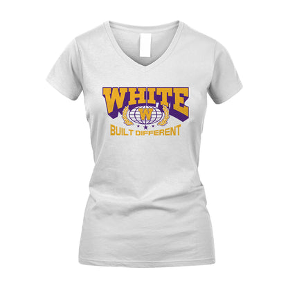 Your Name Built Different Sporty Shirt WHITE M1-32