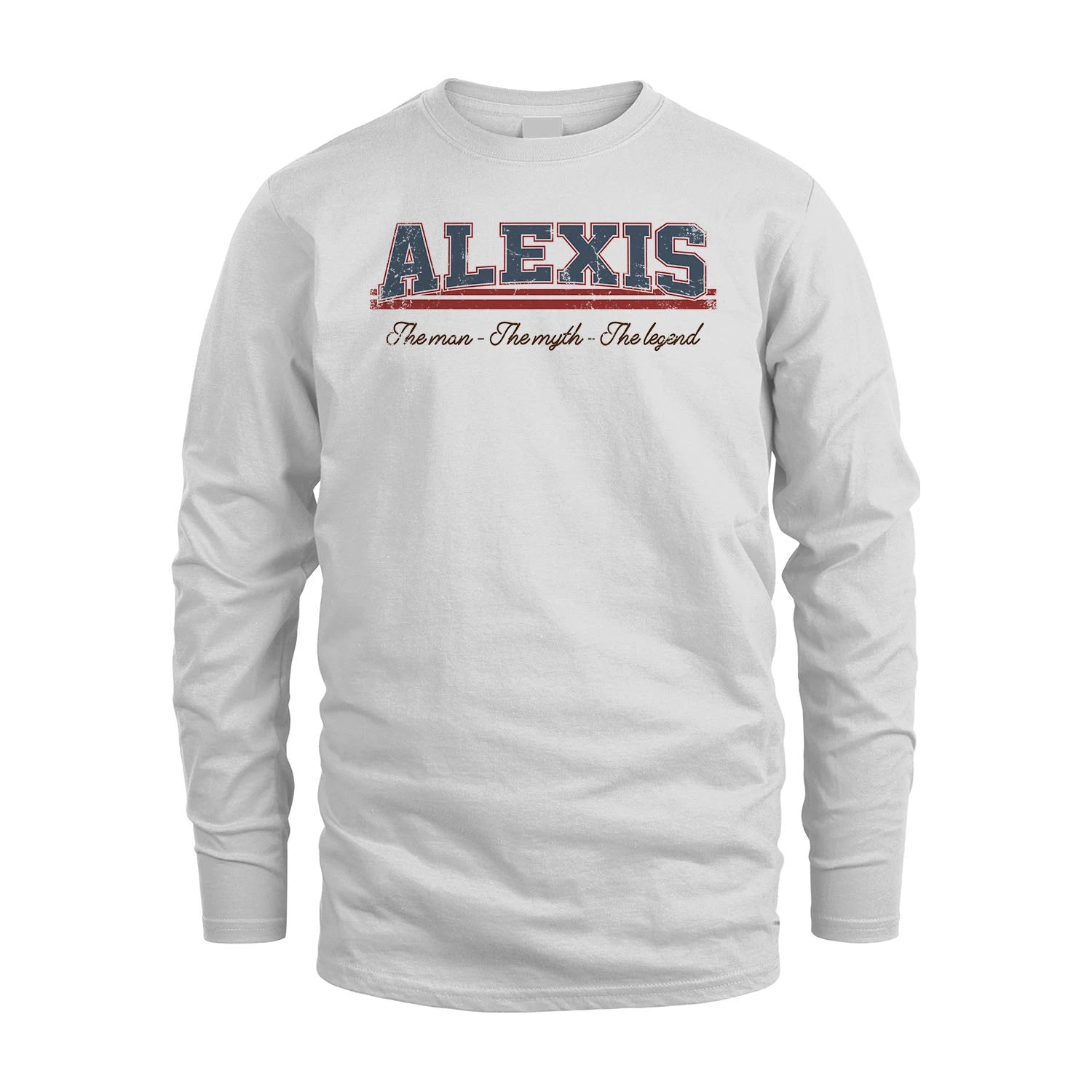 The Man The Myth The Legend Vintage Shirt ALEXIS M1-6