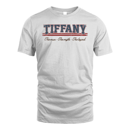 The Man The Myth The Legend Vintage Shirt TIFFANY M1-6