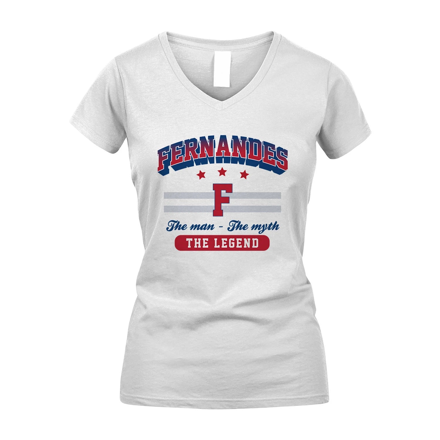 The Man The Myth The Legend With Your Name Shirt FERNANDES M1-35