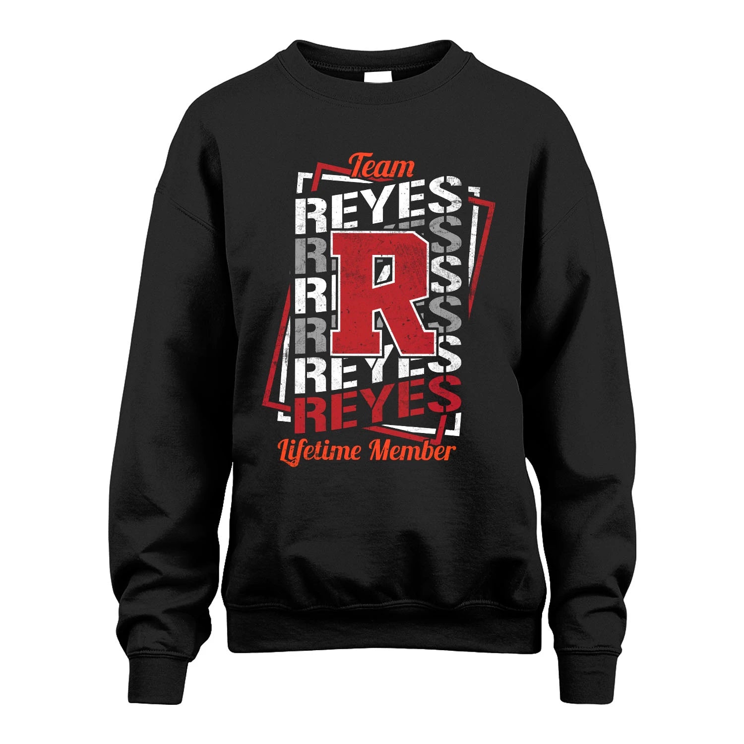 Team Your Name Lifetime Member Sporty Shirt REYES M1-25