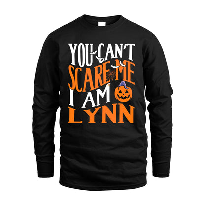 You Can't Scare Me I Am Funny Halloween Shirt LYNN M1-45