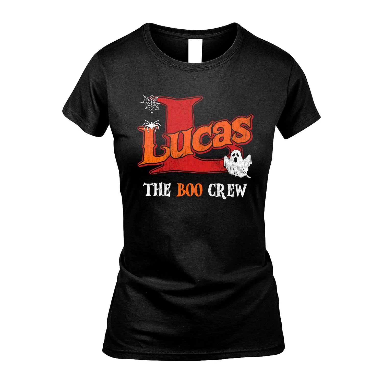 The Boo Crew Halloween Custom Name Shirt LUCAS M1-22