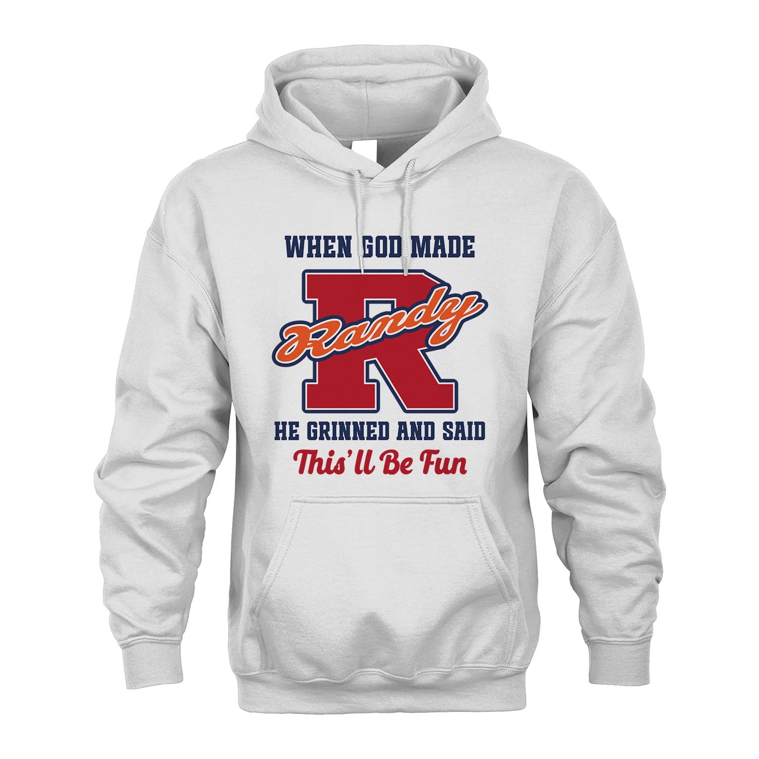 God Made Your Name Custom Shirt RANDY M1-16