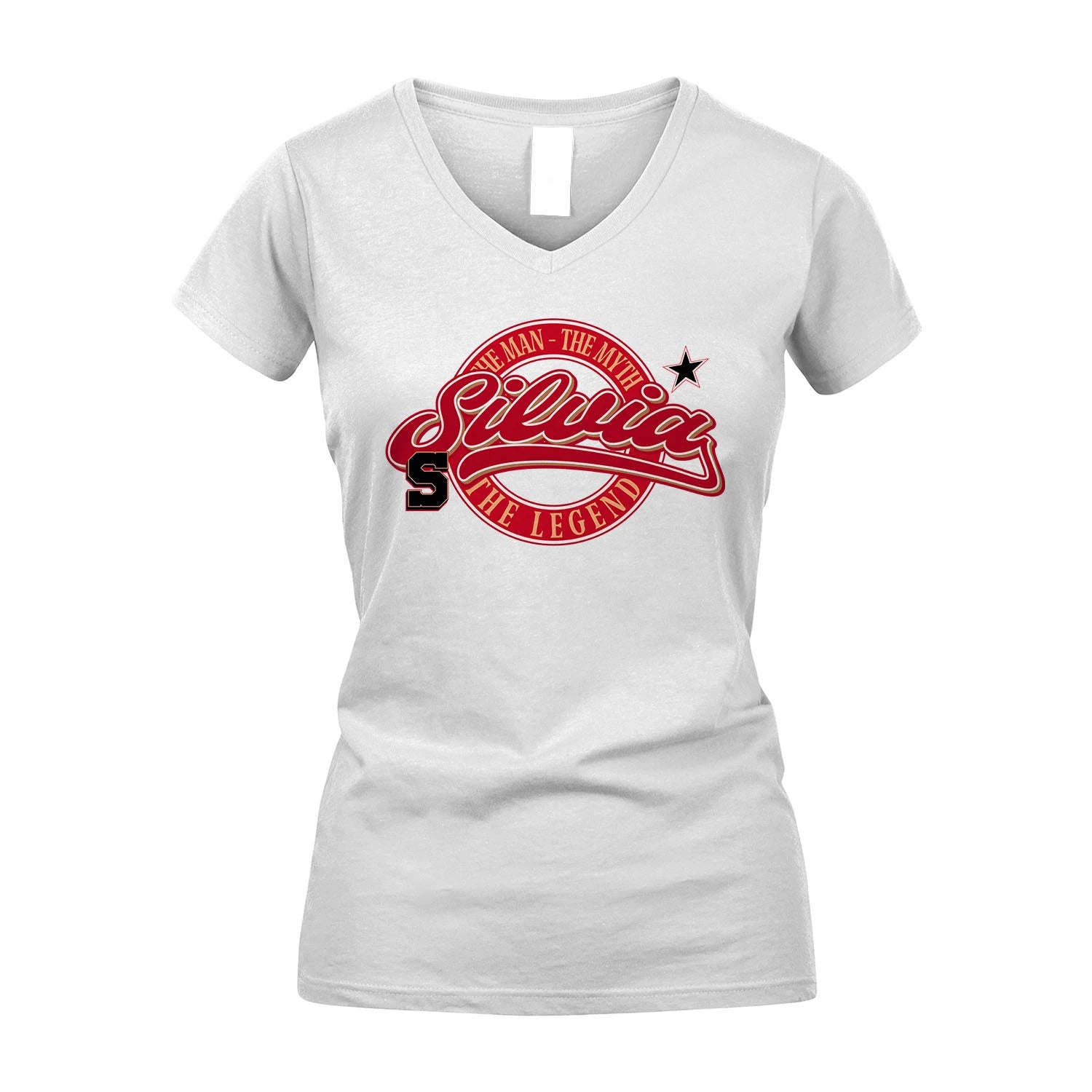 The Man The Myth The Legend Sporty Shirt SILVIA M1-14