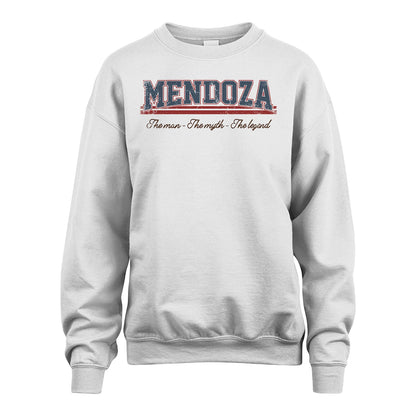 The Man The Myth The Legend Vintage Shirt MENDOZA M1-6