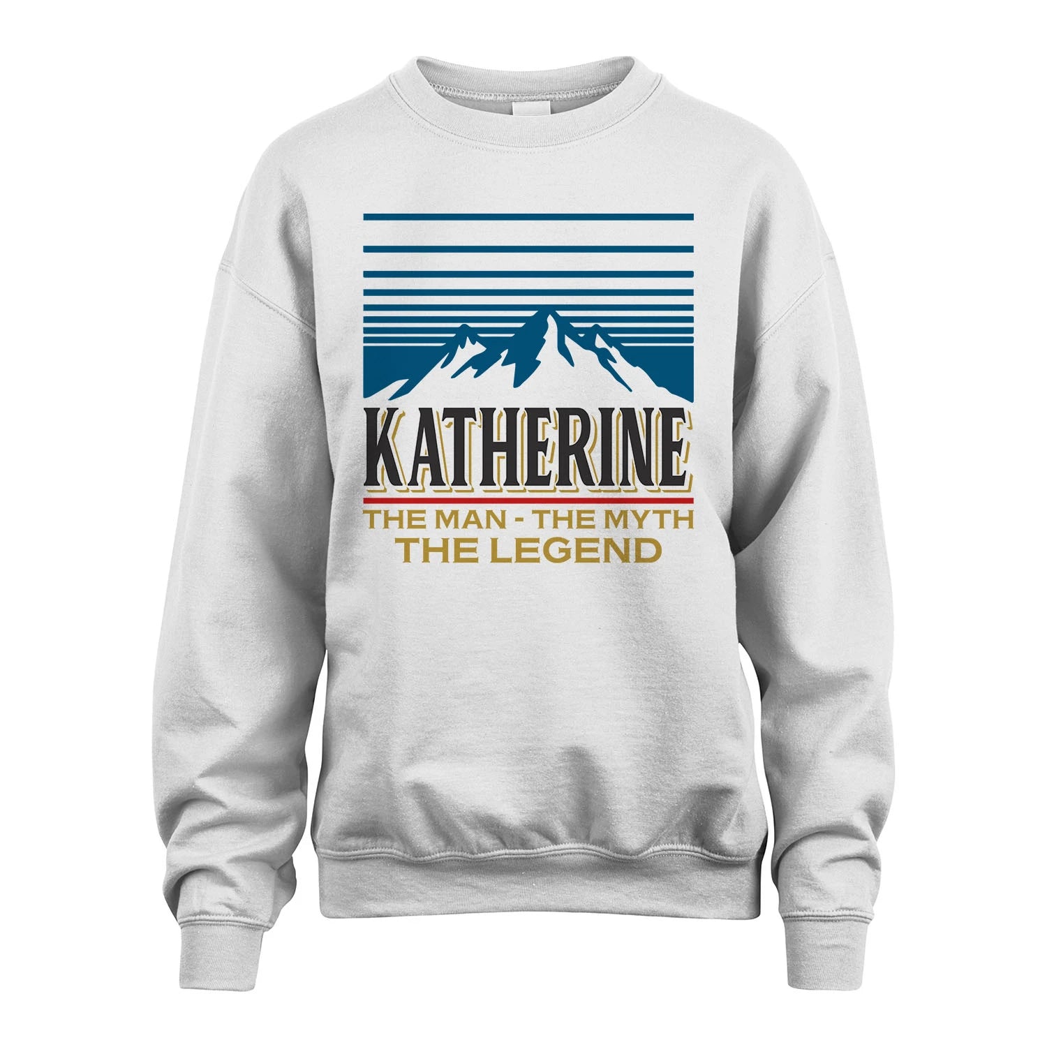 The Man The Myth The Legend Vintage Mountain Shirt KATHERINE M1-19