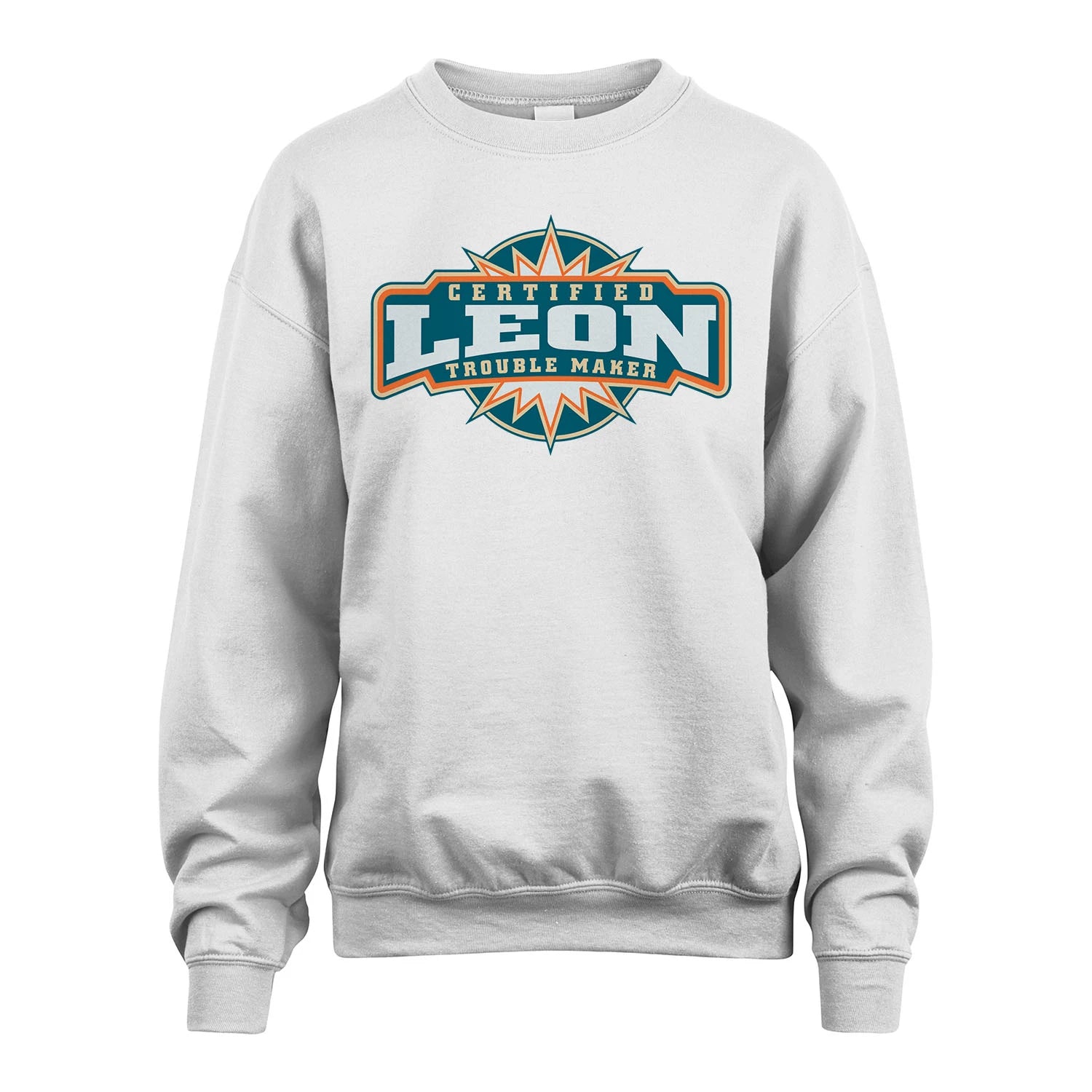 Certified Your Name Trouble Maker Shirt LEON M1-36