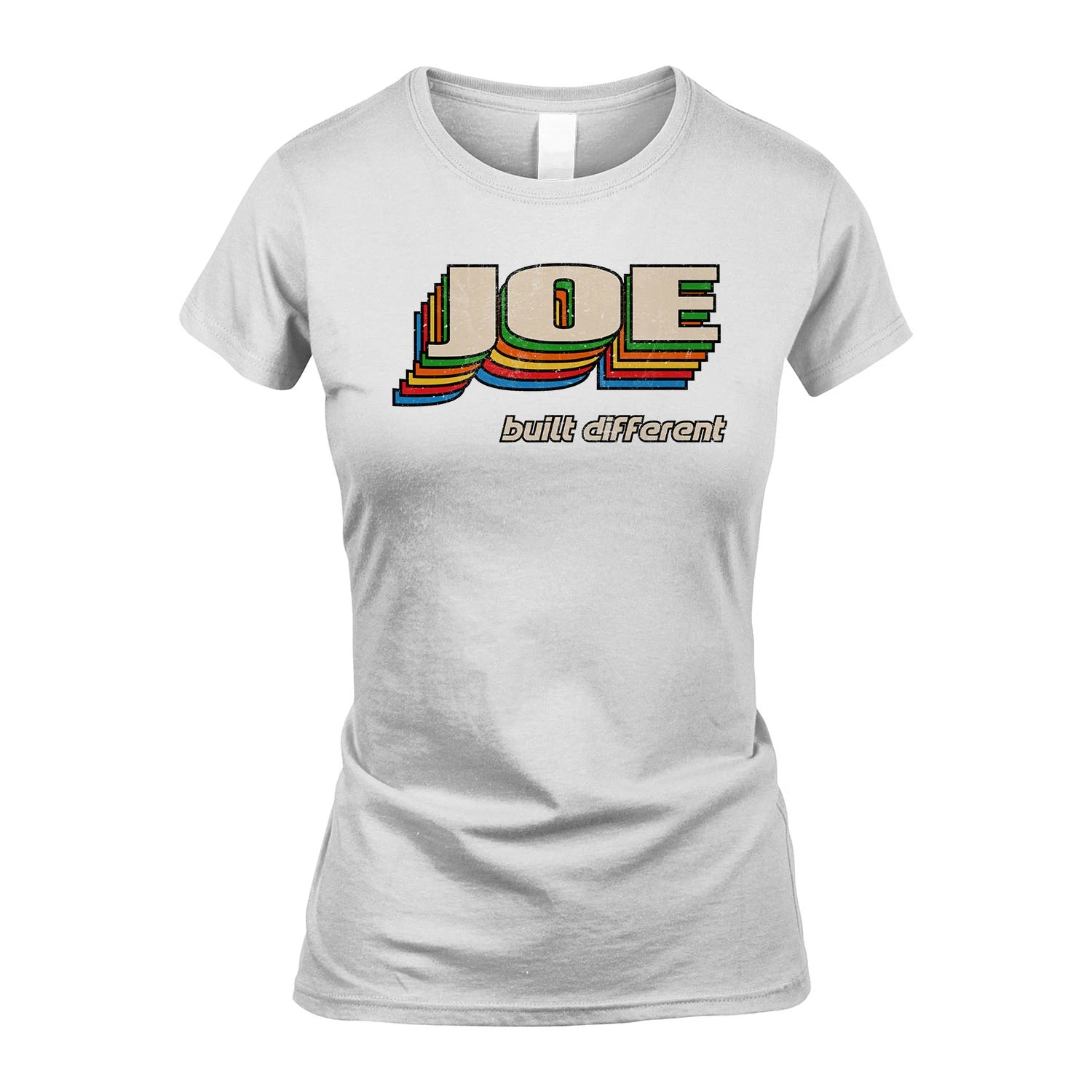 Your Name Built Different Retro Shirt JOE M1-26