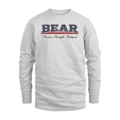 The Man The Myth The Legend Vintage Shirt BEAR M1-6