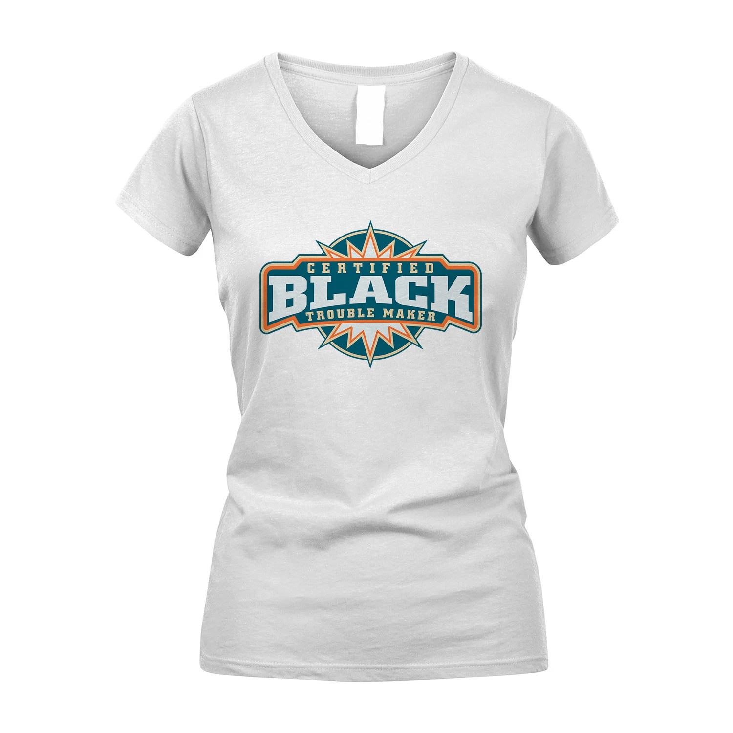 Certified Your Name Trouble Maker Shirt BLACK M1-36