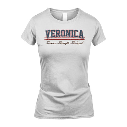 The Man The Myth The Legend Vintage Shirt VERONICA M1-6