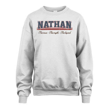 The Man The Myth The Legend Vintage Shirt NATHAN M1-6