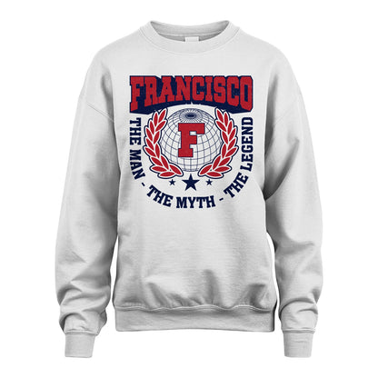 The Man The Myth The Legend Logo Shirt FRANCISCO M1-30