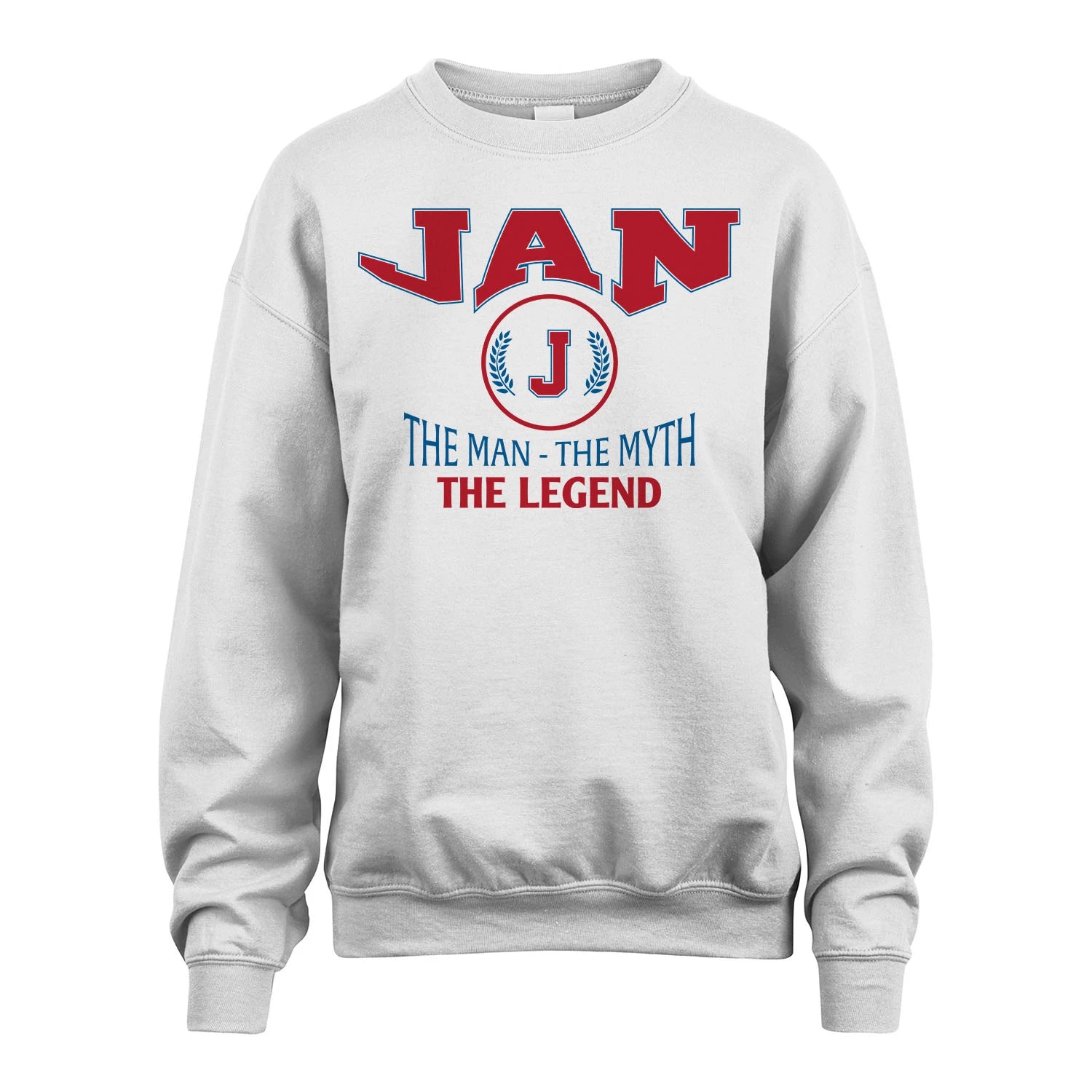 The Man The Myth The Legend Jet Style Shirt JAN M1-9