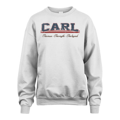 The Man The Myth The Legend Vintage Shirt CARL M1-6