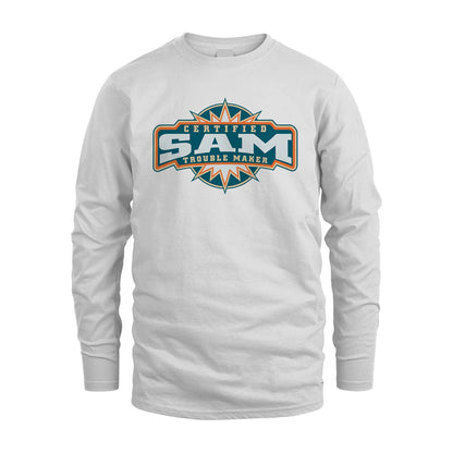 Certified Your Name Trouble Maker Shirt SAM M1-36