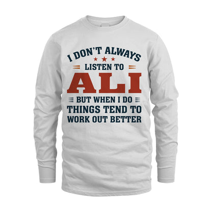 I Don't Always Listen To... ALI M1-2