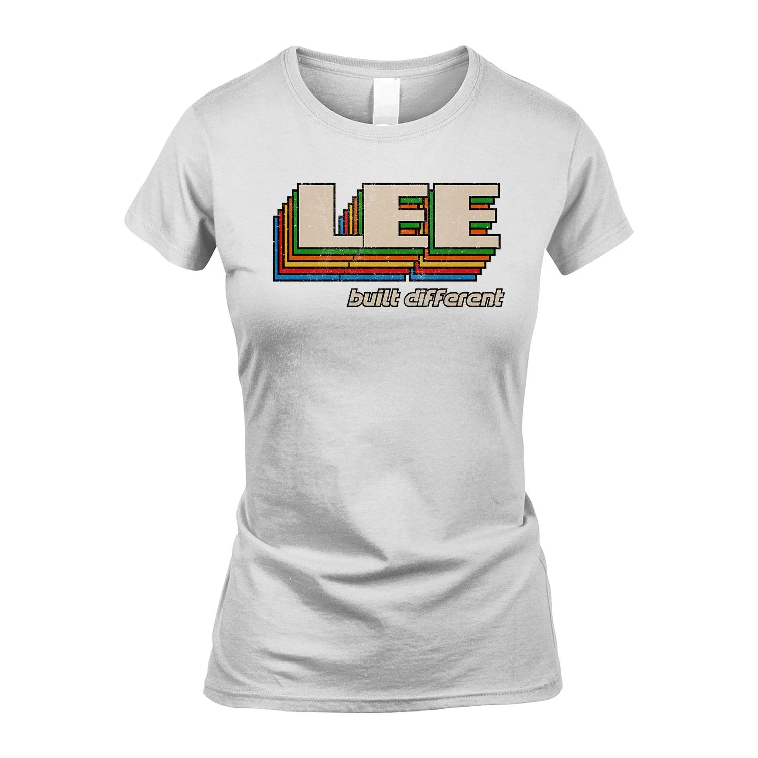 Your Name Built Different Retro Shirt LEE M1-26