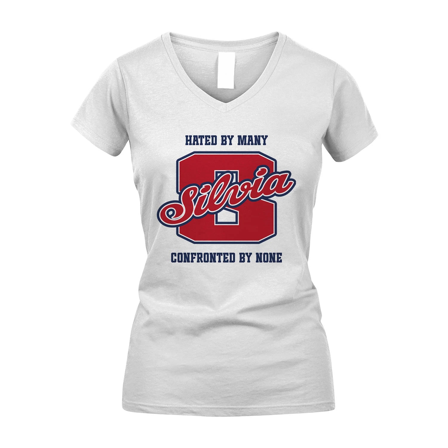 Hated By Many Confronted By None Personalized Name Shirt SILVIA M1-8