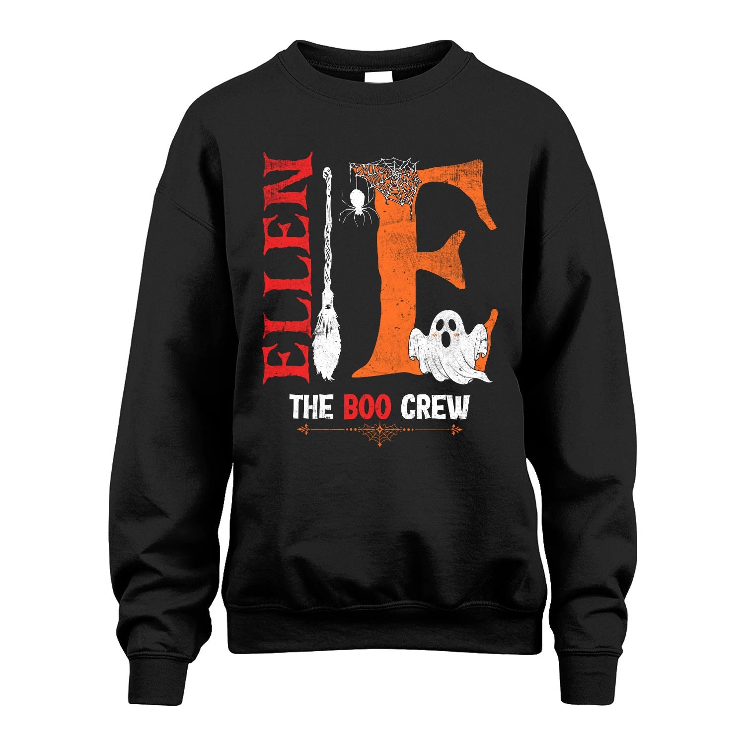 The Boo Crew Halloween With Your Name Shirt ELLEN M1-23