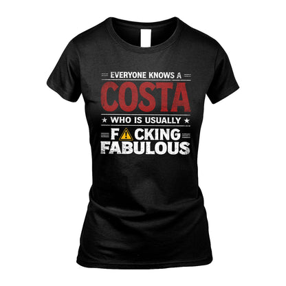 COSTA 13K1-565 Everyone Know A/An Name Who Is Usually...