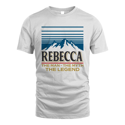 The Man The Myth The Legend Vintage Mountain Shirt REBECCA M1-19