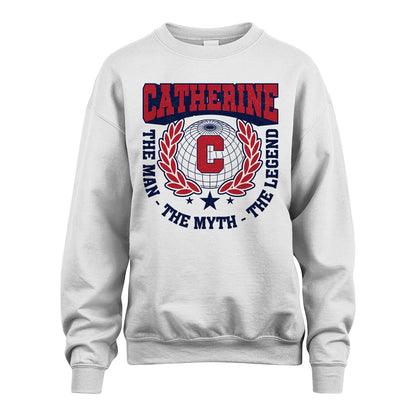 The Man The Myth The Legend Logo Shirt CATHERINE M1-30