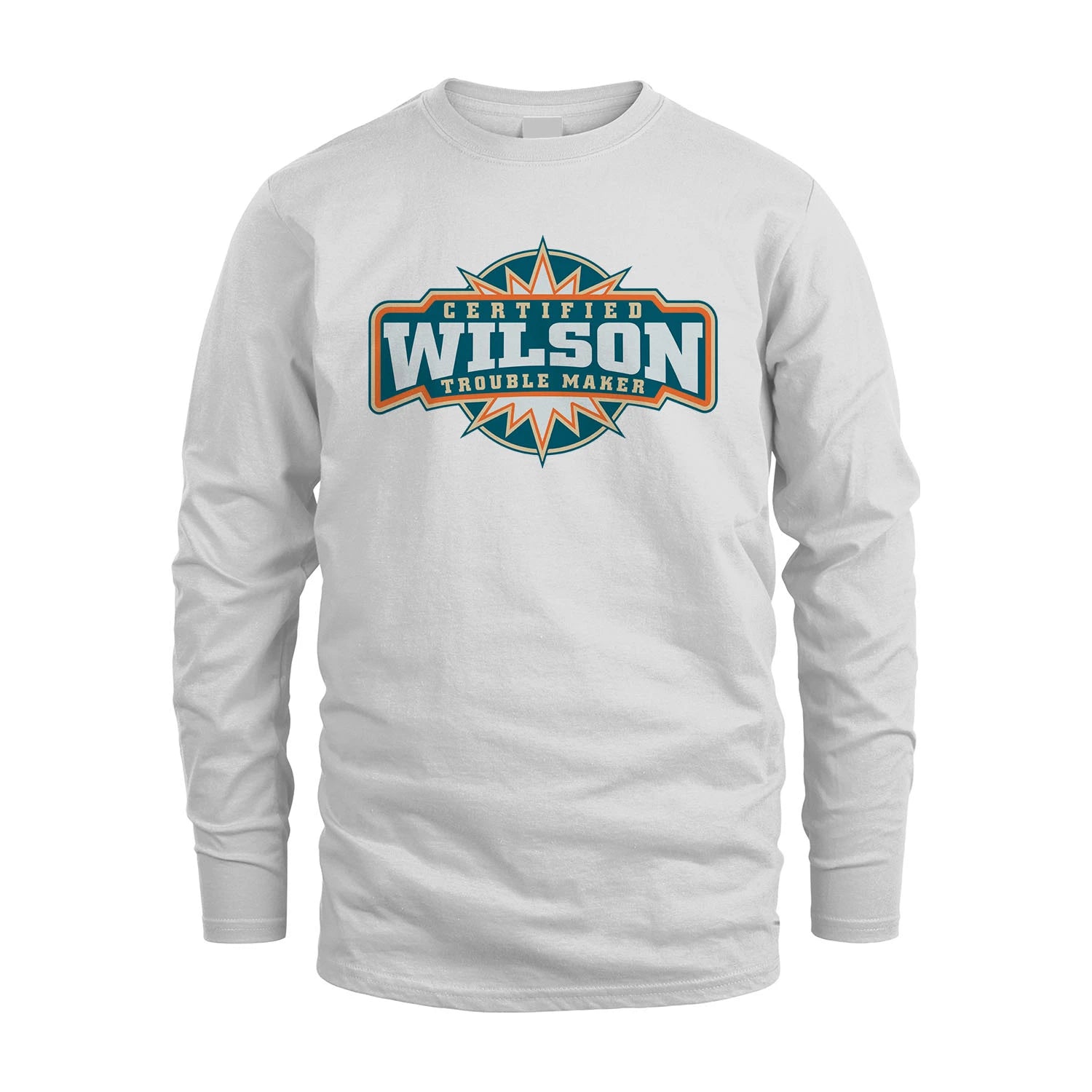 Certified Your Name Trouble Maker Shirt WILSON M1-36