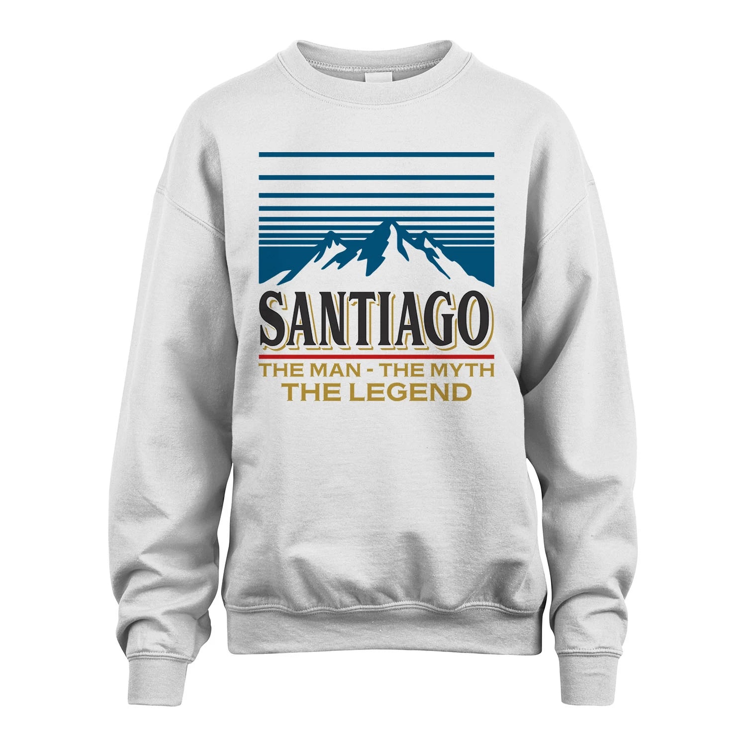 The Man The Myth The Legend Vintage Mountain Shirt SANTIAGO M1-19