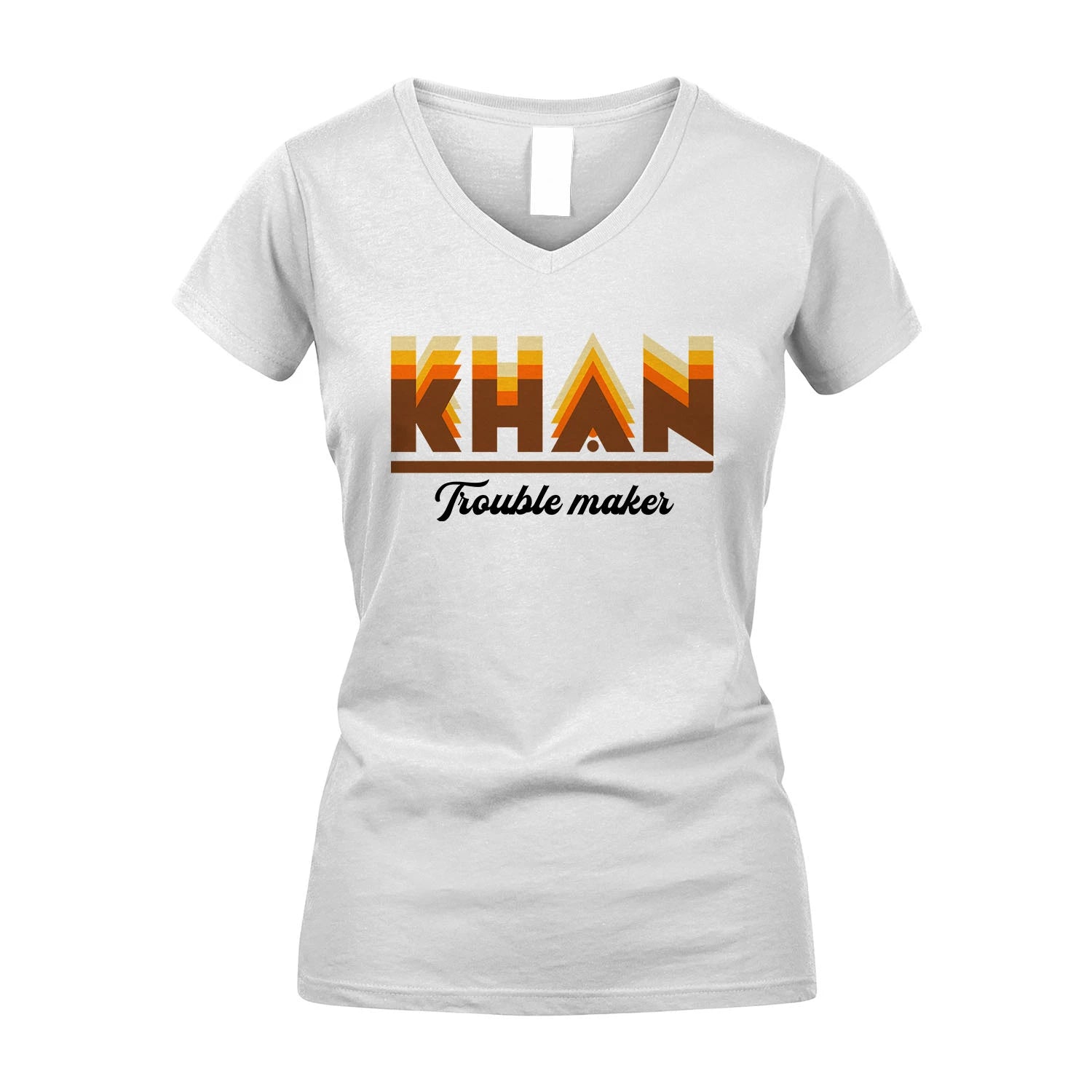Your Name Trouble Maker Funny Shirt KHAN M1-34