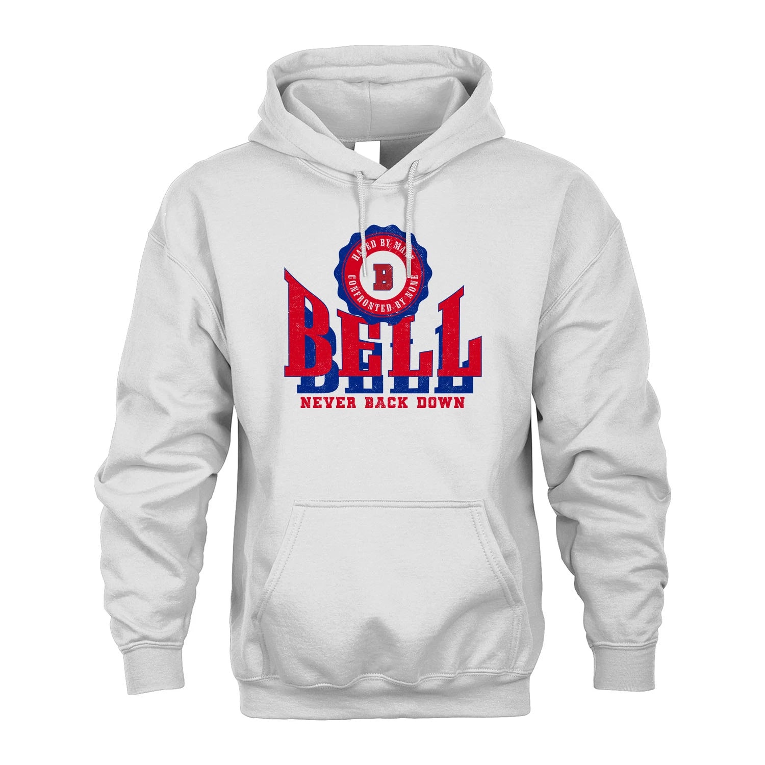 Your Name Never Back Down Shirt BELL M1-33