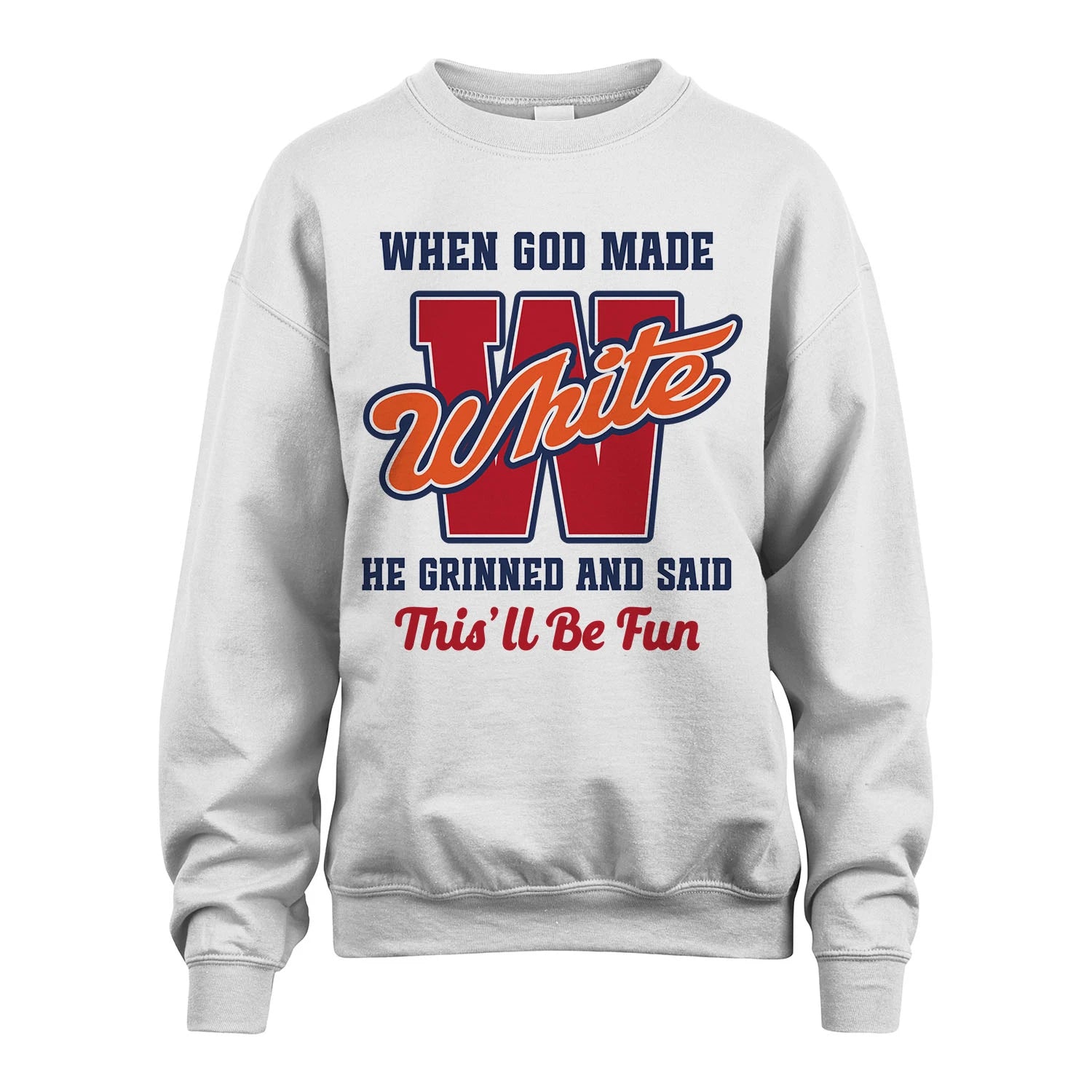 God Made Your Name Custom Shirt WHITE M1-16