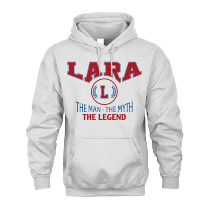 The Man The Myth The Legend Jet Style Shirt LARA M1-9