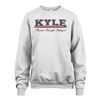 The Man The Myth The Legend Vintage Shirt KYLE M1-6
