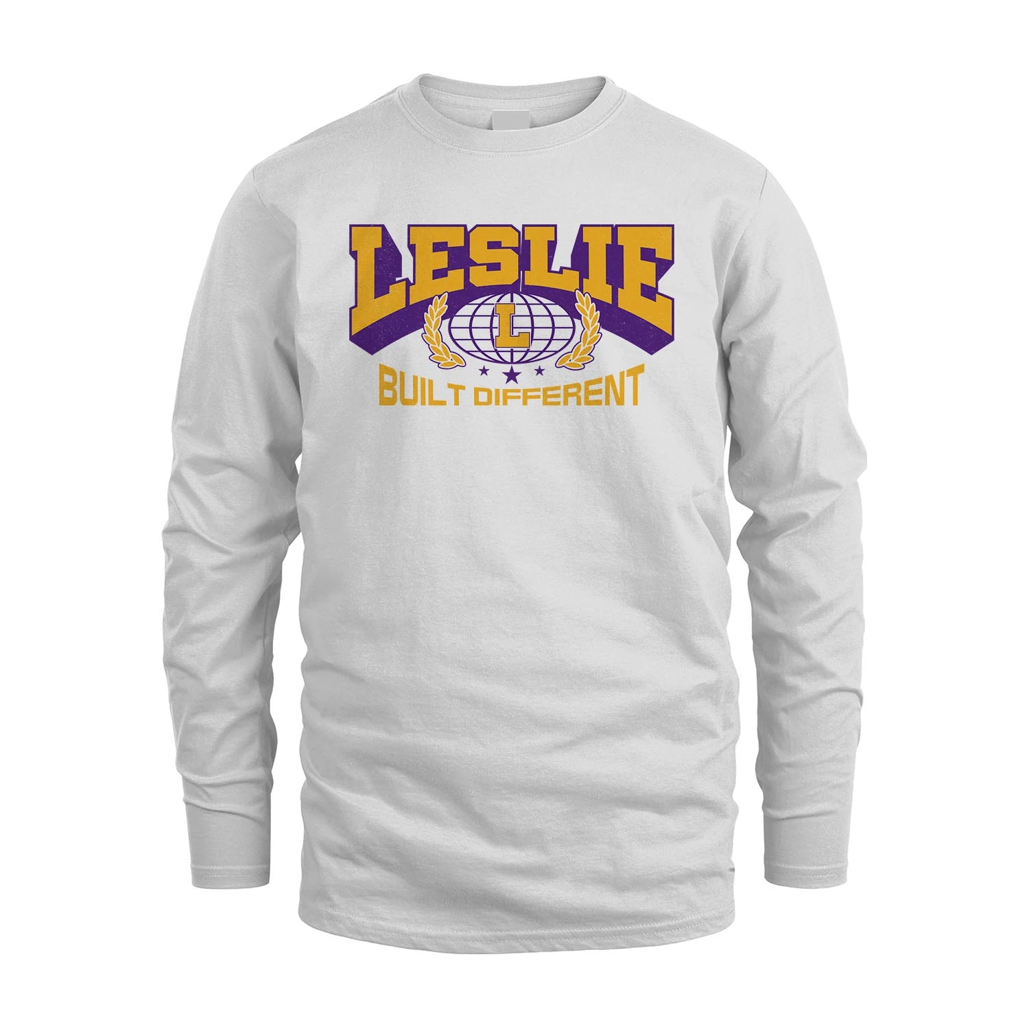 Your Name Built Different Sporty Shirt LESLIE M1-32