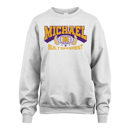 Your Name Built Different Sporty Shirt MICHAEL M1-32