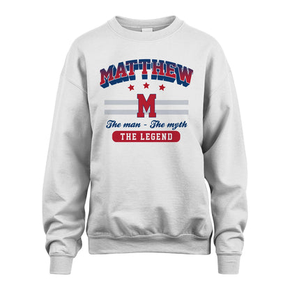 The Man The Myth The Legend With Your Name Shirt MATTHEW M1-35