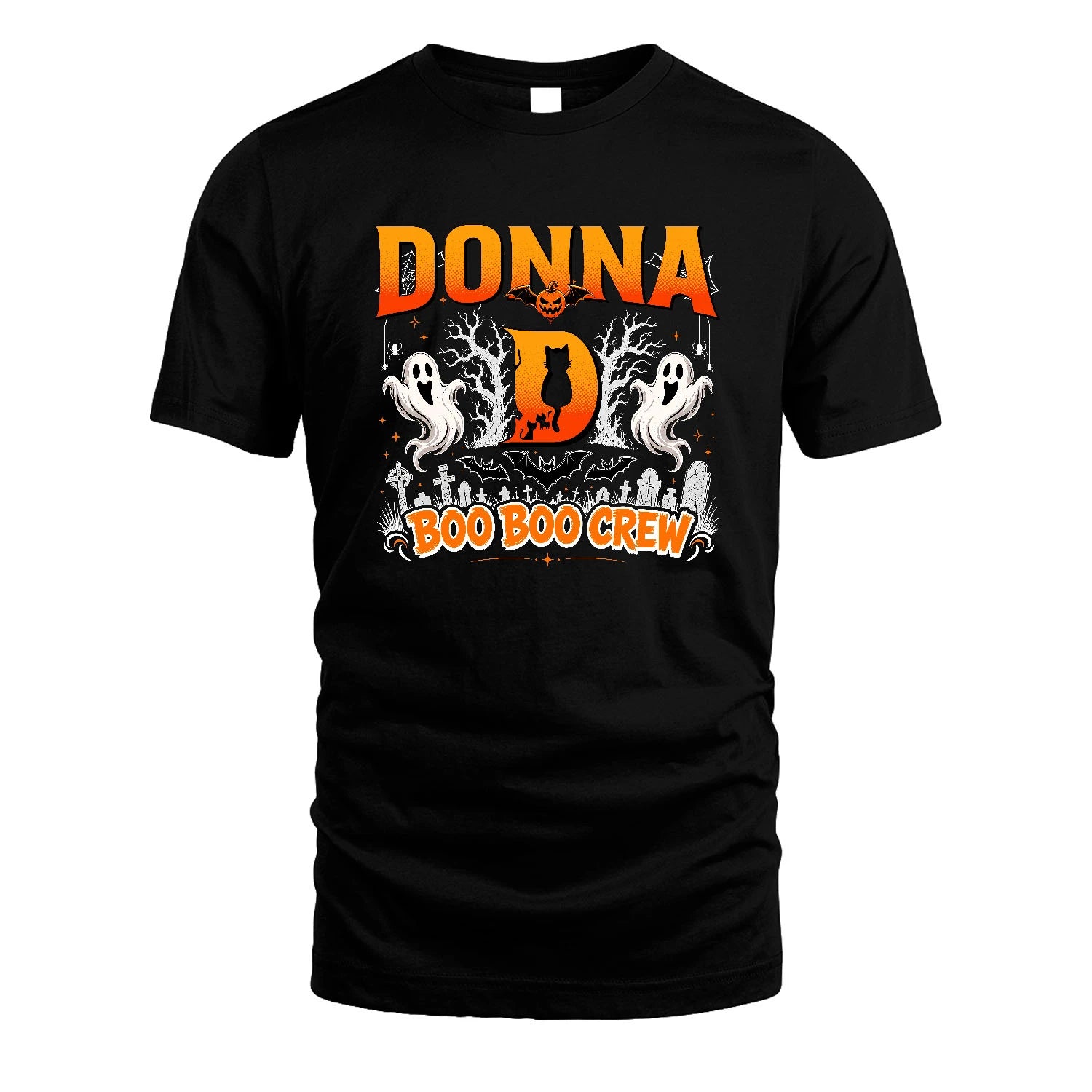 Boo Boo Crew Halloween Custom Name Shirt DONNA M1-28