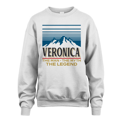 The Man The Myth The Legend Vintage Mountain Shirt VERONICA M1-19