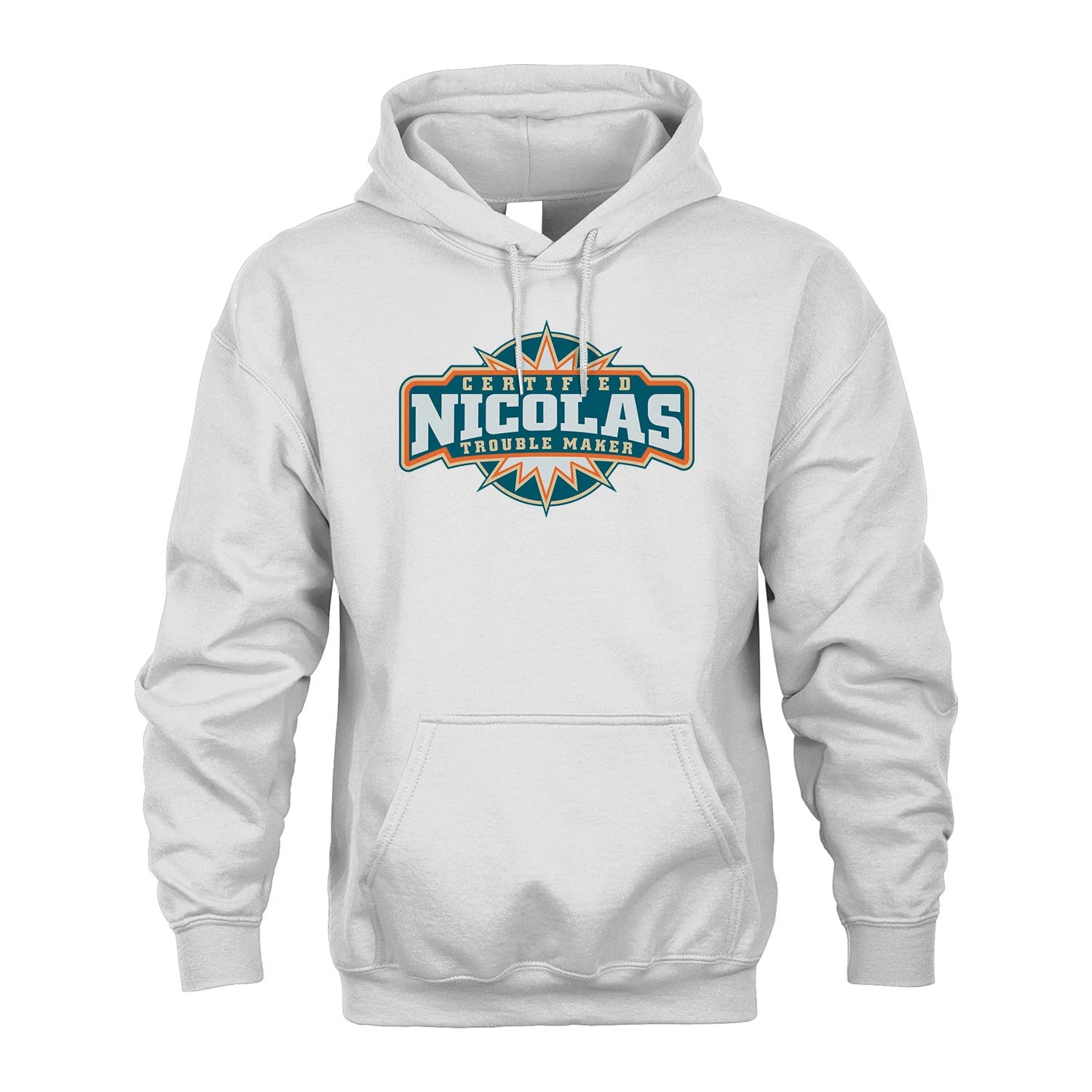 Certified Your Name Trouble Maker Shirt NICOLAS M1-36