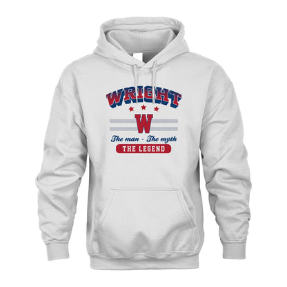 The Man The Myth The Legend With Your Name Shirt WRIGHT M1-35