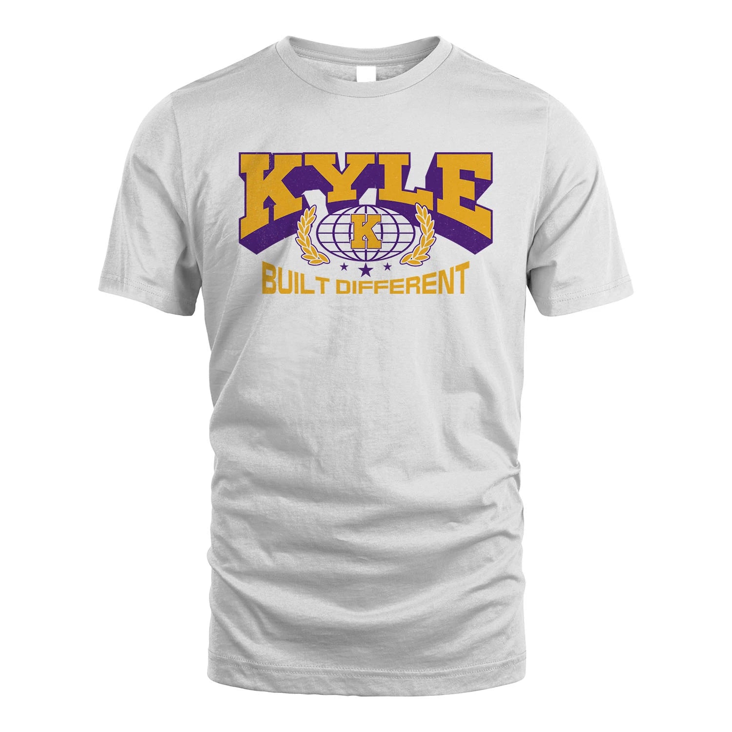 Your Name Built Different Sporty Shirt KYLE M1-32