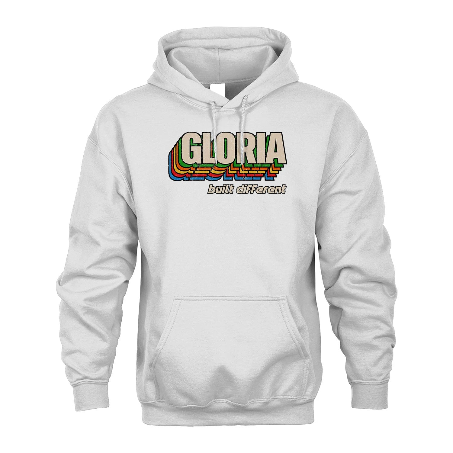 Your Name Built Different Retro Shirt GLORIA M1-26