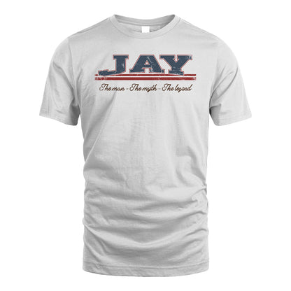The Man The Myth The Legend Vintage Shirt JAY M1-6