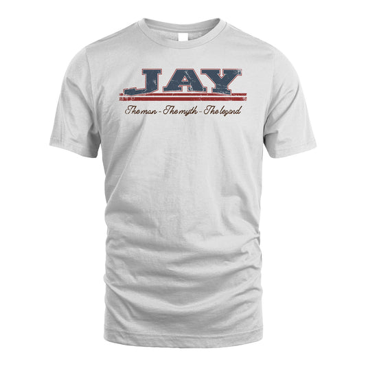The Man The Myth The Legend Vintage Shirt JAY M1-6