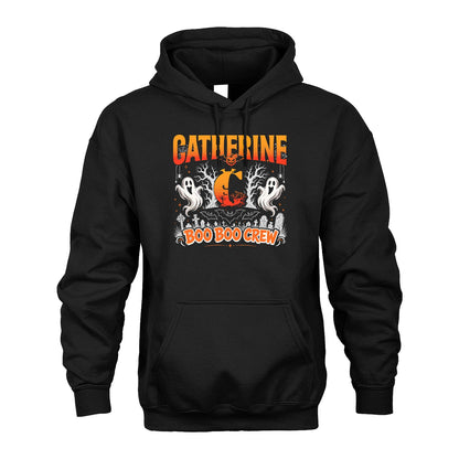 Boo Boo Crew Halloween Custom Name Shirt CATHERINE M1-28